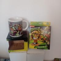 Set Tartarughe Ninja Tazza+ Salvagente Nuovi