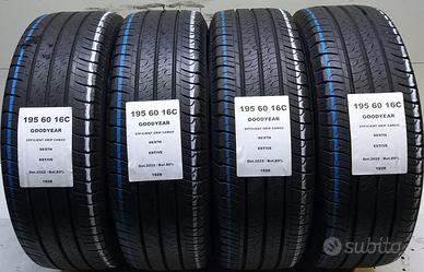 4 GOMME 195 60 16C GOODYEAR A1928
