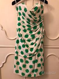 vestito in seta stampata Ungaro tg 42