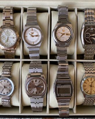 Vintage orologi Seiko Citizen Timex  Hosam Orient.