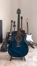 Chitarra elettroacustica CRAFTER +Setup+Regali