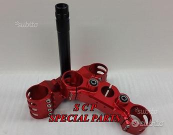 Piastre sterzo ricavate pieno ducati hypermotard