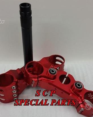 Piastre sterzo ricavate pieno ducati hypermotard