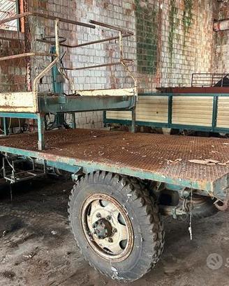 Carro raccolta Billo 4x4 a diesel con compressore