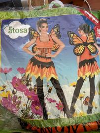 abito travestimento Farfalla 