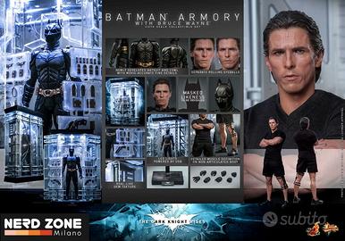 Hot Toys Batman Armory The Dark Knight Rises Nuova