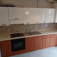 cucina bicolore lineare 