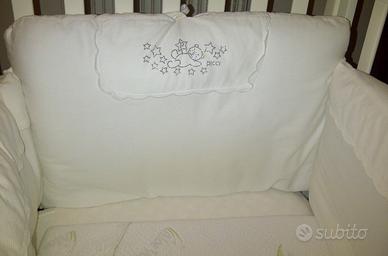 Paracolpi e piumino x lettino serie PICCI Diamante