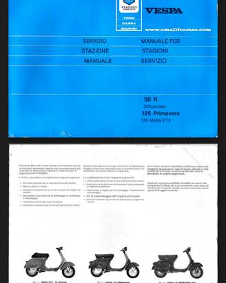 manuale officina Vespa 50 -125
