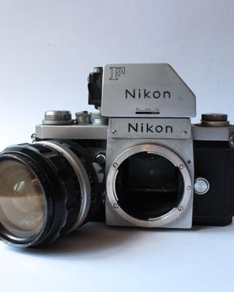 Nikon F Photomic + Nikkor-O 35mm f/2