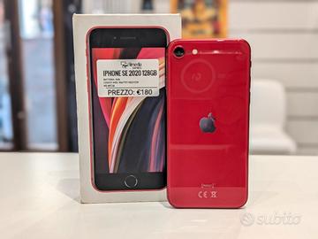 iPhone SE 2020 128GB rosso usato garanzia 