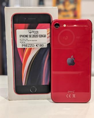 iPhone SE 2020 128GB rosso usato garanzia 
