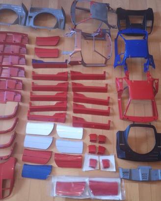Ricambi metallo carrozzeria Pocher F40 K55 K60 K56