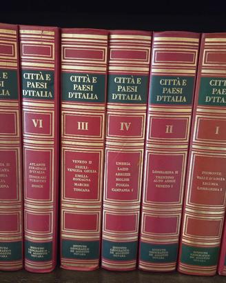 Enciclopedia Città e Paesi D'Italia  De Agostimi 1