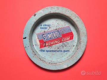 VASSOIO PUBBLICITARIO LATTA STIMOROL CHEWING GUM