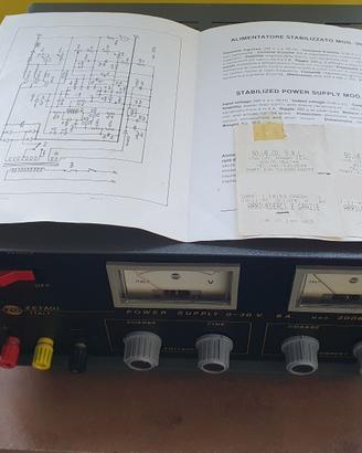 Zetagi 3006 Alimentatore lineare 0-30V 0-6A