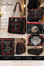 Le Pandorine originale – Shopper con stampa