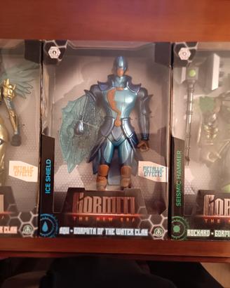 3x Figure Gormiti metallic effects