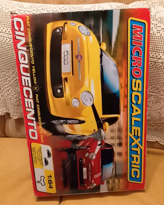 Pista Micro Scalextric Fiat  Cinquecento 