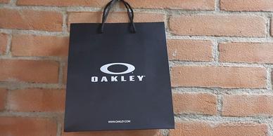 🟧 Oakley – Shopping Bag Originale | Nuova | Nero