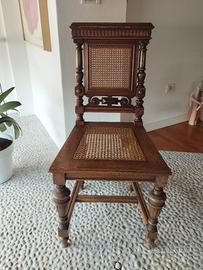 Antica sedia Neorinascimento