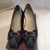 Valleverde Scarpe donna eleganti blu tacco 5cm