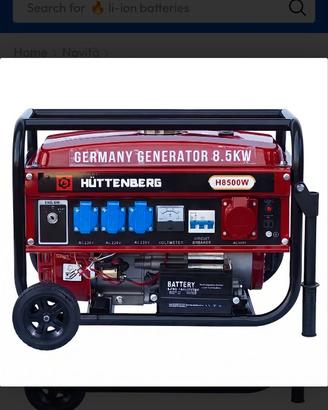 Generatore nuovo 8.5kv benzina