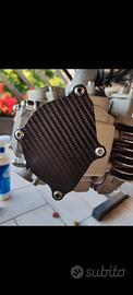 Carter distribuzione pit bike Yx in fibra carbonio