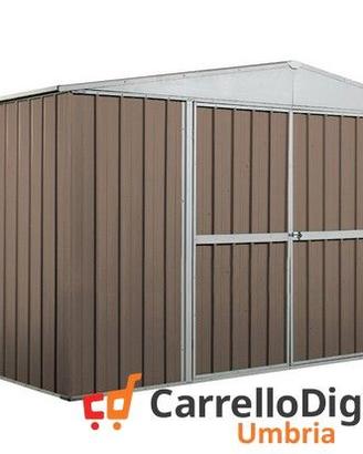 Box in lamiera di Acciaio 360x260cm 9mq tortora
