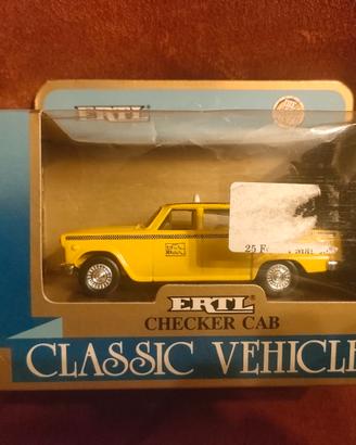 Taxi Checker Cab New York ERTL vintage box