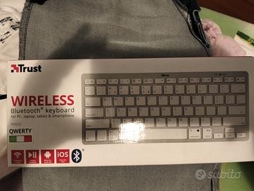 trust tastiera wireless bluetooth keyboard 