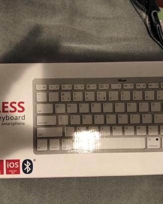 trust tastiera wireless bluetooth keyboard 