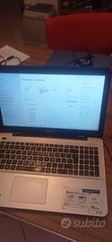Notebook Asus processore i5