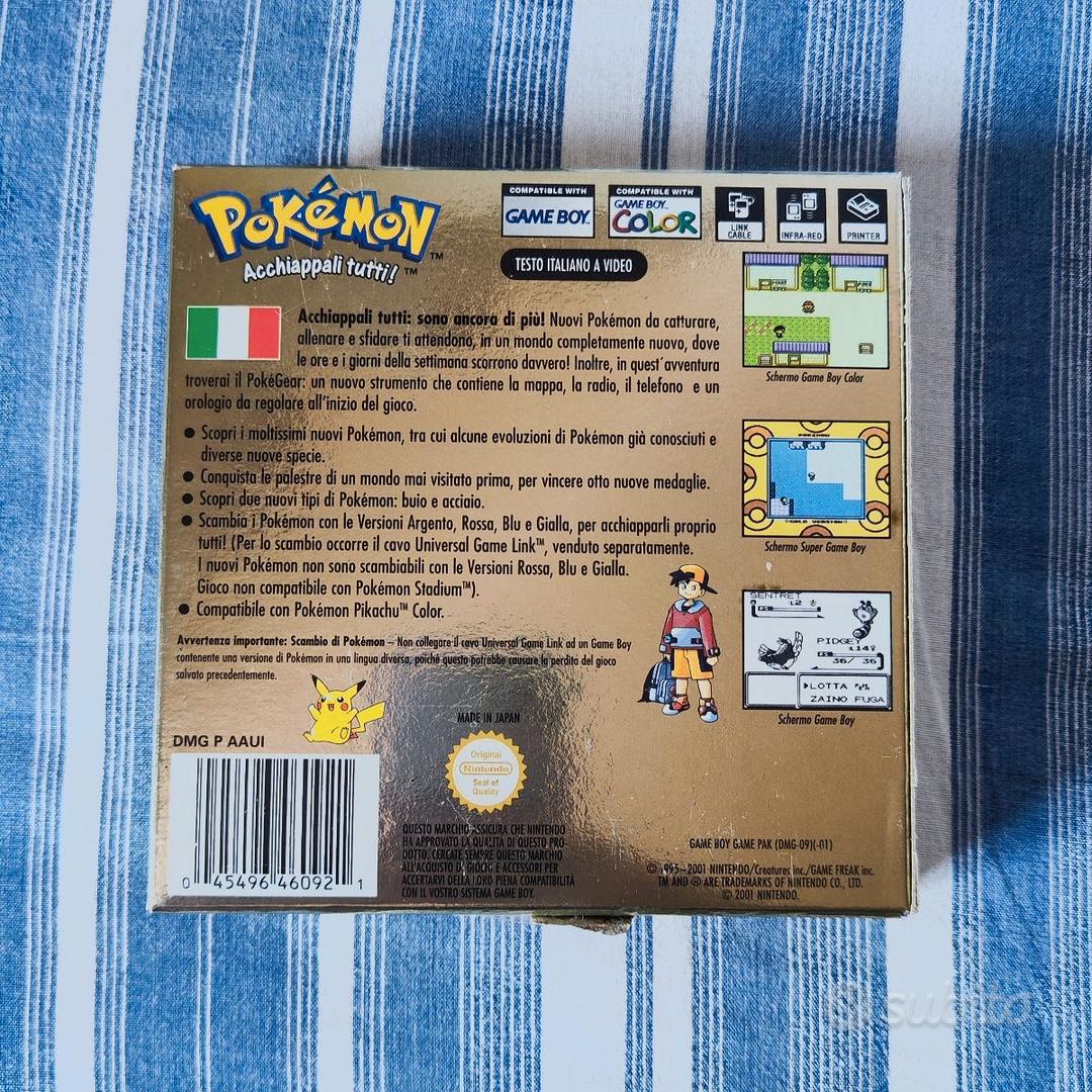 Game Boy Color Pokemon Oro - Console e Videogiochi In vendita a Taranto