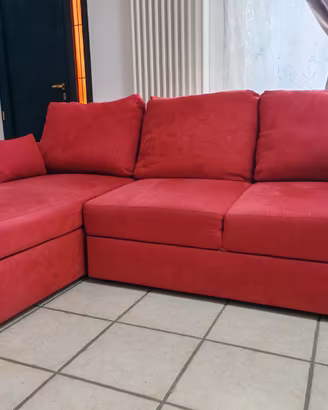 Divano - divano letto  con lounge contenitore