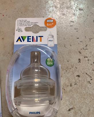 Tettarelle per biberon avent