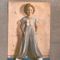 Cartolina d'epoca Shirley Temple anni 30