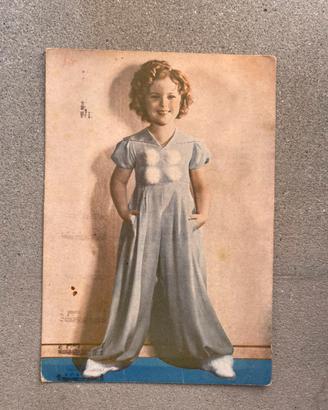 Cartolina d'epoca Shirley Temple anni 30