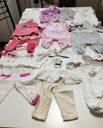 abbigliamento 0-3 mesi bambina