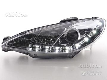 Fari anteriori dayline DRL peugeot 206 98-08 LED