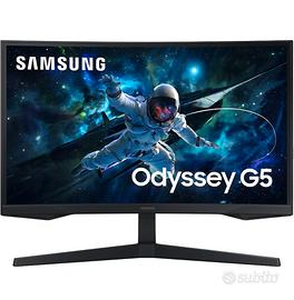 Monitor Gaming Samsung G5/27"/QHD/165Hz/1ms Nuovo