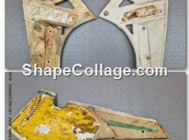 KIT PLASTICHE KTM MX 250 1984 1985 GS 300