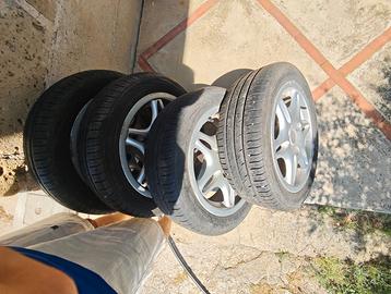 4 Cerchi in Lega+Gomme Nexen Smart Fortwo 450-451