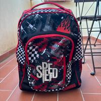 Zaino trolley Carrera scuola con rotelle