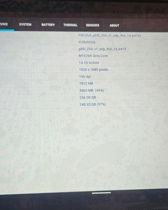 Tablet Android 12 -  14.1 pollici Schermo grande