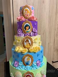 Torta finta principesse