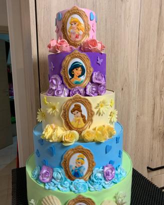 Torta finta principesse