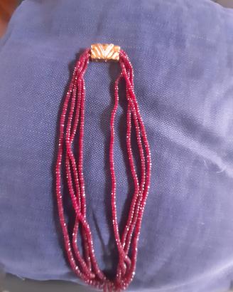 collana rubino