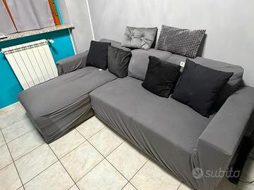 Divano letto con penisola