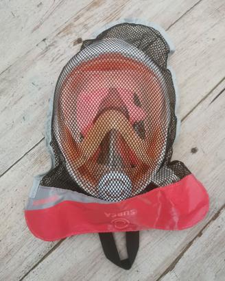 maschera sub snorkeling taglia S/M
